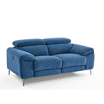 Lucca Fabric Loveseat with Power Recliners | Creative Furniture