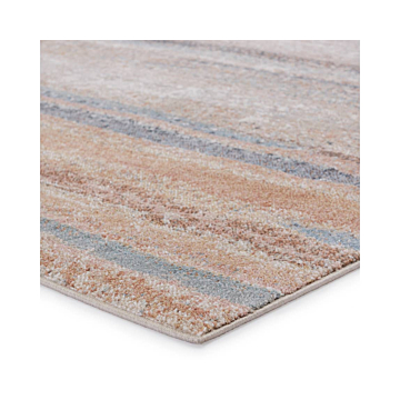 Vibe by Jaipur Living Devlin Abstract Blush Blue Area Rug