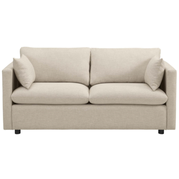 Modway Activate Upholstered Fabric Sofa-Beige