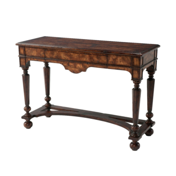 Theodore Alexander Victory Oak Console Table