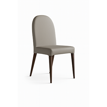 ALF Appia Side Chair – Upholstered in Aspen Eco-Leather with Termocotto Oak Legs