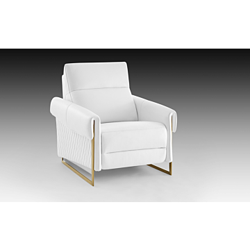 Alice Armchair Recliner | Creative Furniture-White