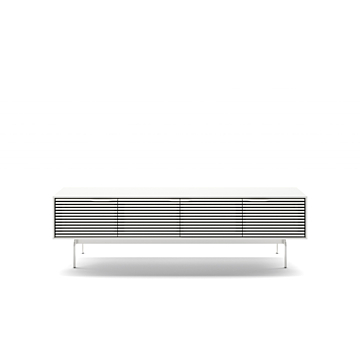 BDI Align 7473-CO Storage Console + Media Cabinet-Satin White