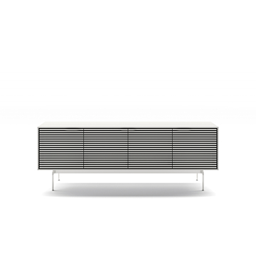 BDI Align 7479-CO Storage Console + Media Cabinet-Satin White