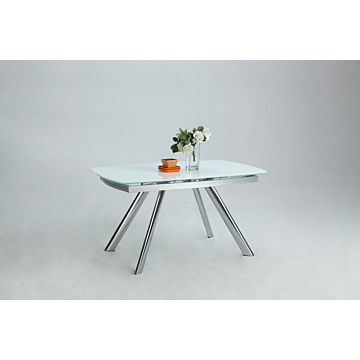 Chintaly Alina Extending Dining Table, $574.64, Chintaly, White
