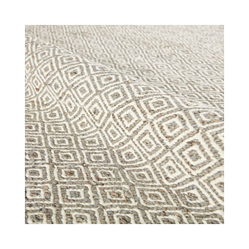 Jaipur Living Wales Natural Geometric Tan White Area Rug