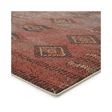 Vibe by Jaipur Living Abrego Tribal Red Gray Area Rug