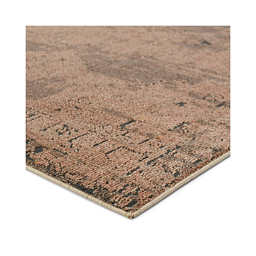 Vibe by Jaipur Living Esposito Medallion Light Brown Gray Area Rug