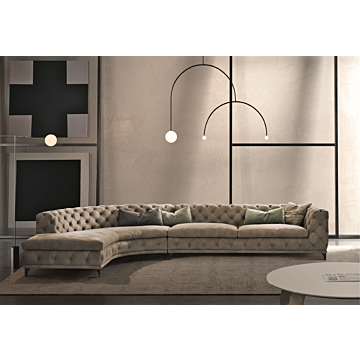 Gamma Arredamenti Aston Sectional A