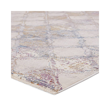 Vibe by Jaipur Living Tarian Trellis Cream Multicolor Area Rug