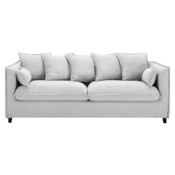 Modway Avalon Slipcover Fabric Sofa-Light Gray