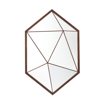 Theodore Alexander Vlad Hexagonal Wall Mirror