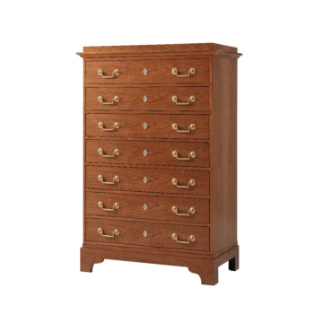 Theodore Alexander Viggo Tall Semanier Chest of Drawers