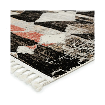 Vibe by Jaipur Living Artvin Medallion Black Clay Area Rug