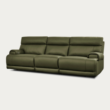 Baron Leather Sofa with Recliners | Creative Furniture