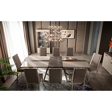 Belpasso 63" Dining Table with Extension | Delivery lead time 20 Weeks