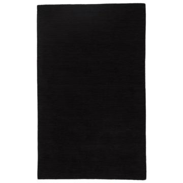 Jaipur Living Basis Handmade Solid Black Runner Rug