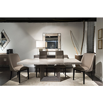 Stone International Blade Light Dining Table