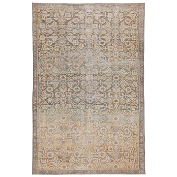 Jaipur Living Atkins Trellis Gold/ Green Area Rug