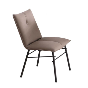 Chintaly Contemporary Side Chair w/ Steel Legs - 2 Per Box