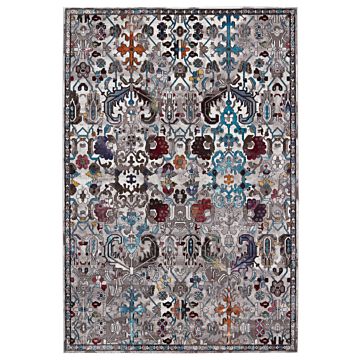 Vibe by Jaipur Living Sabik Trellis Multicolor/ Gray Runner Rug