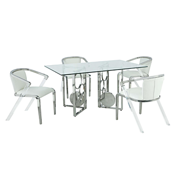Chintaly Bruna 4272 5-Piece Dining Room Set