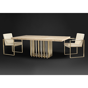 Stone International Cage Dining Table