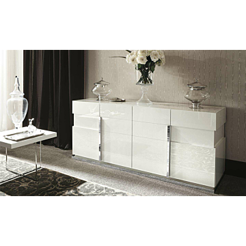 Canova 4-Door Sideboard by Alf Da Fre, $2,600.00, ALF, White