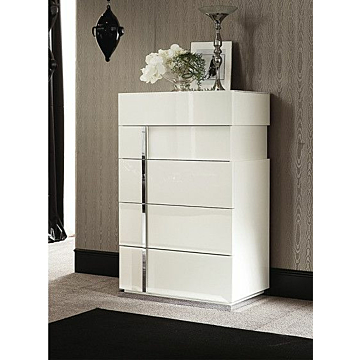 Canova 5-Drawer Chest by Alf Da Fre, $1,725.00, ALF, White