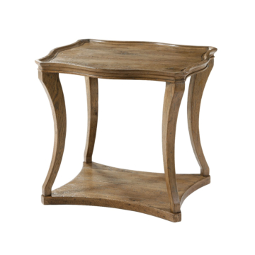 Theodore Alexander Ennis Serpentine Side Table