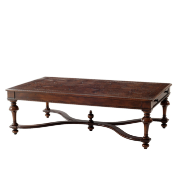 Theodore Alexander The Rustic Parquetry Cocktail Table