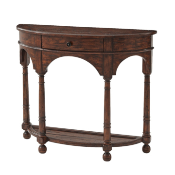 Theodore Alexander The Bowfront Country Console Table