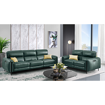 Charm Leather Living Room Set, Sofa and Loveseat | Creative Furniture