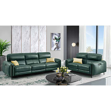 Charm Leather Living Room Set, Sofa and Loveseat | Creative Furniture-CR-Klep Leather