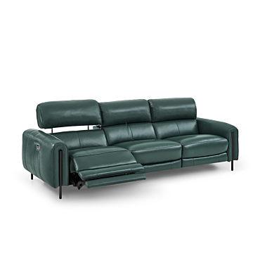 Charm Leather Sofa with Two Recliners | Creative Furniture