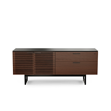 BDI Corridor 6529 Credenza-Chocolate Stained Walnut