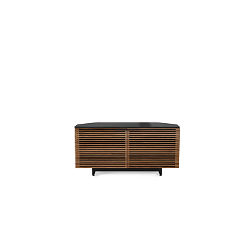 BDI Corridor 8175 Corner Media Cabine-Natural Walnut