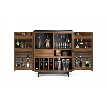 BDI Corridor 5620 Compact Bar, White Oak finish