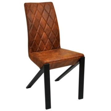 Cortex Irvin Leather Chair, Brandy