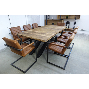 Cortex Otto Oak Wood Dining Table