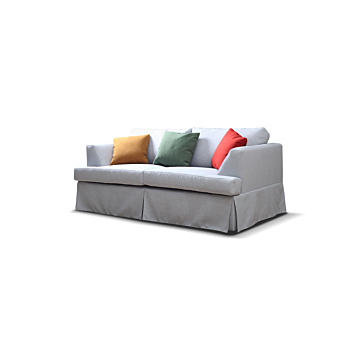 Cortex Yukon Loveseat, Gray Fabric