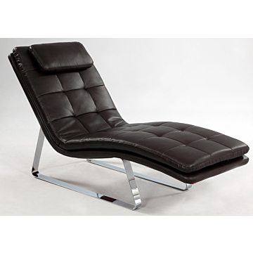 Chintaly Corvette Lounge Chair, Brown