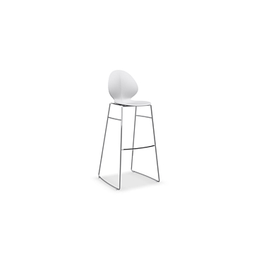 Calligaris Basil Stool With Metal Base, $341.82, Calligaris, 