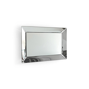 Calligaris Pleasure Rectangular Mirror-Transparent