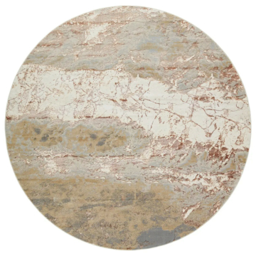 Jaipur Living Cisco Abstract Gray/ Brown Runner Rug