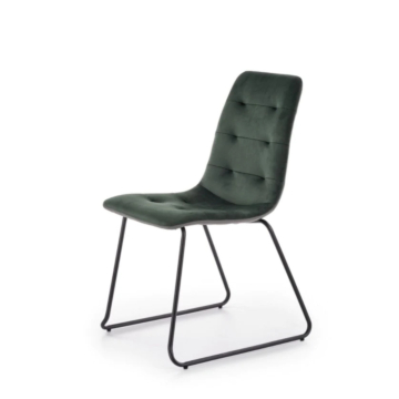 Cortex Della Dining Chair, Green Fabric