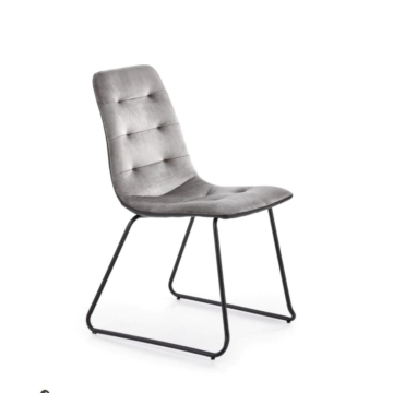Cortex Della Dining Chair, Gray Fabric