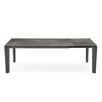 Calligaris Delta CS-4097-R160 Table With Rectangular Extendible Top And Metal Legs