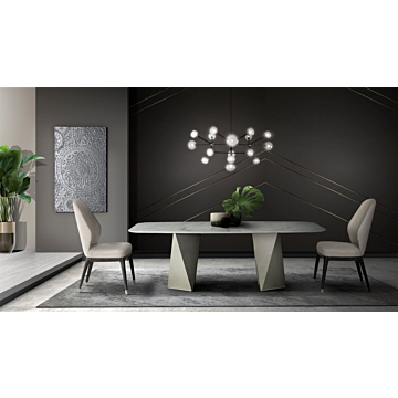 Stone International Diamond Dining Table