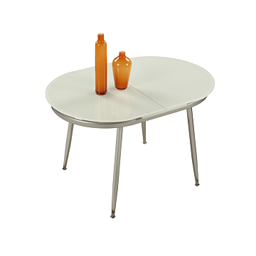 Chintaly Donna Extendable Dining Table, $468.82, Chintaly, White